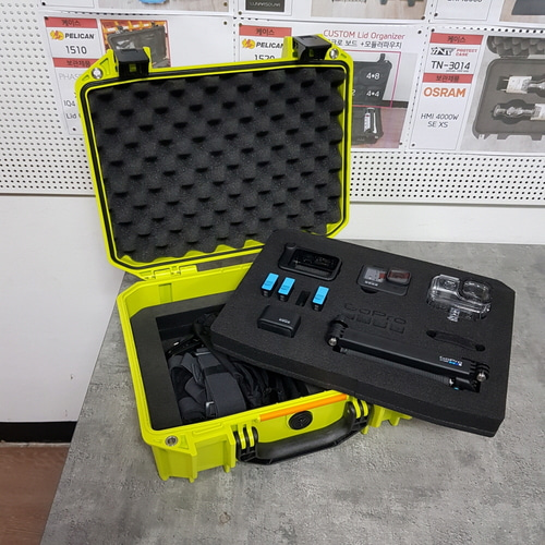 펠리칸 볼트 V200 gopro9 전용케이스 3way grip 액션캠 케이스 장비 보호